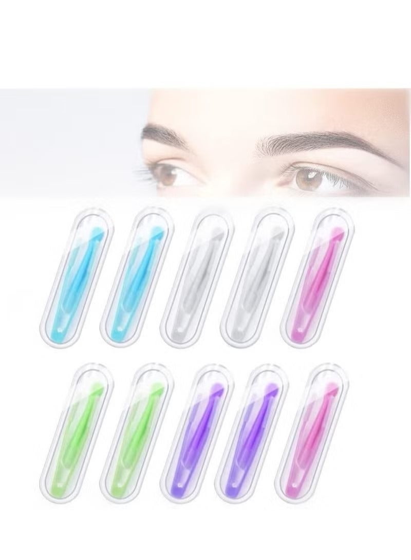 Generic 10 Pcs Contact Lense Applicator Lens Tweezers Suction Stick Inserter Remover Handlers Tool for Travel and Outdoor Activities to Use - Image 1