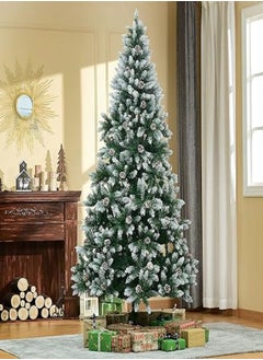 Artificial Christmas Tree with Stand Colour: Green Christmas Tree with Snow Effect and Echinacea (180 cm) - pzsku/Z8E3D3B2436278ACE3412Z/45/_/1700325877/e58d11d1-500c-4c63-9a6e-a09ff37b341d