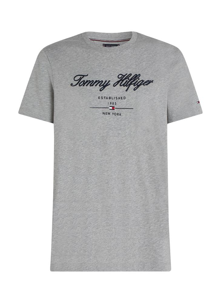 TOMMY HILFIGER - Regular Fit T-Shirt With Script Logo - Image 1