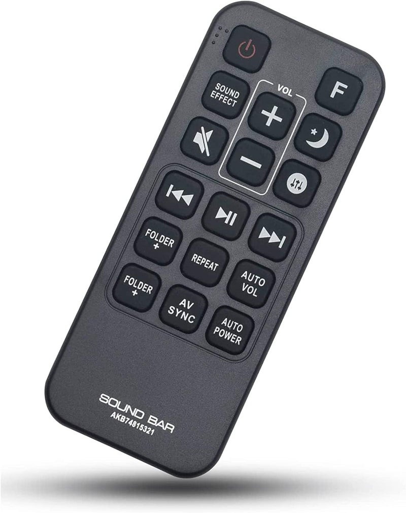 LOMCA AKB74815321 Remote Control Replacement for LG Soundbar SH4 SJ4Y SH5 SH5B SJ5B SJ5 SJ5Y SPJ4B-W SPJ5B-W - Image 1