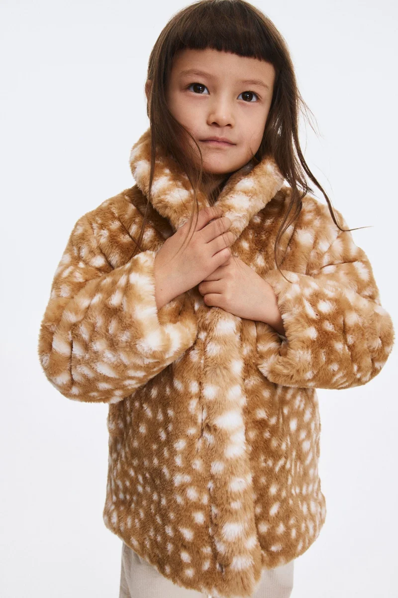 اتش اند ام جاكيت بتصميم منفوش