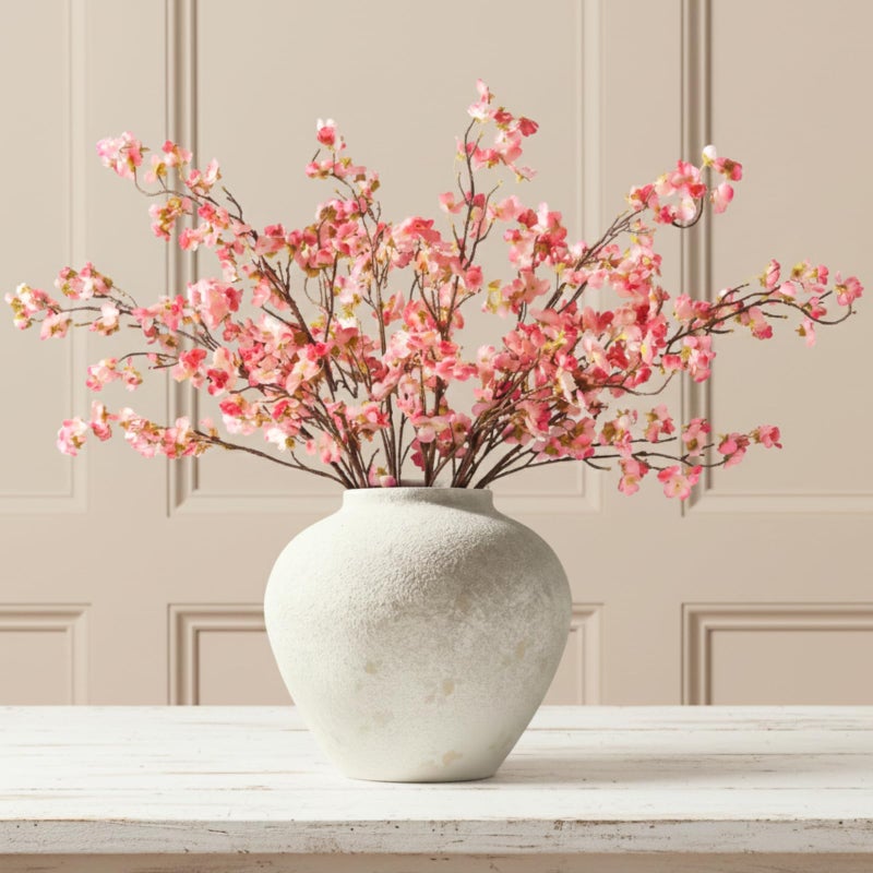 RyddeligHome 24 Stems Artificial Wildflower Bouquet - 23" Tall Faux Silk Flowers for Spring Decorations - Yellow, Pink, White & Purple Flowers for Large Vases - Spring Table Centerpiece & Home Decor - Image 1