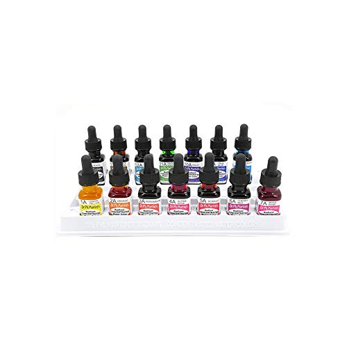 Dr. Ph. Martin's Radiant Concentrated Water Color Bottles, 0.5 oz, Set of 14 (Set A) - Image 4