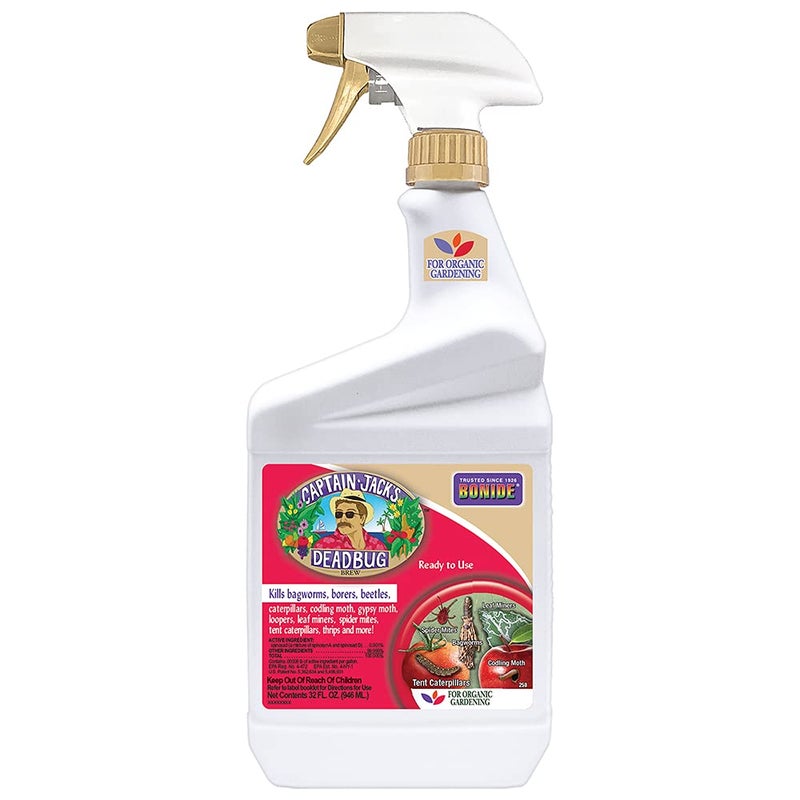 Bonide Captain Jack's Deadbug Brew Ready-to-Use Spray, 32 oz Outdoor Insecticide and Mite Killer for Organic Gardening - Image 1