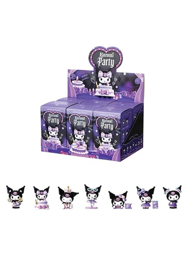 MINISO x Sanrio Characters Candy Carnival Night Collection Vinyl Plush Pendant Blind Box, Full Display Set of 6 Sealed Mystery Boxes, Character Collectible for Display and Gifting - Image 3