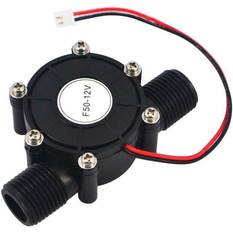 Micro Water Turbine Generator Hydroelectric Power G1/2" Male Thread 12V Micro Hydro Generator Changeing Tool - Image 1