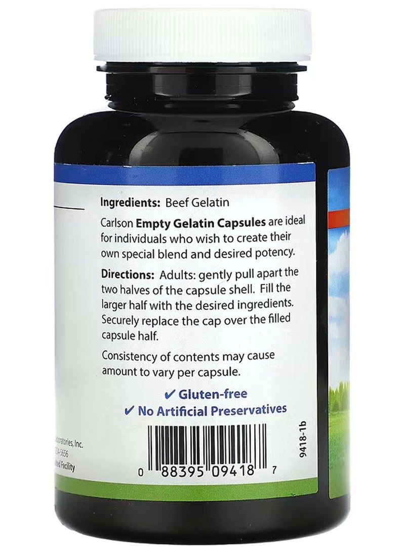 كارلسون كبسولات الجيلاتين الفارغة # 1 ، 200 كبسولة - Image 2