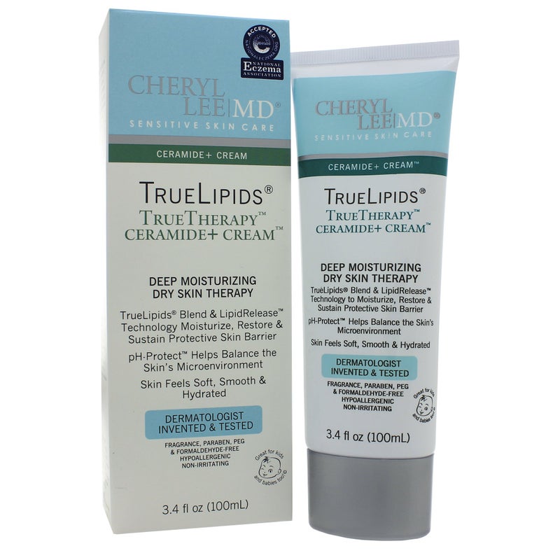 TrueLipids كريم ترطيب TrueTherapy مع السيراميد للبشرة الجافة - Image 2