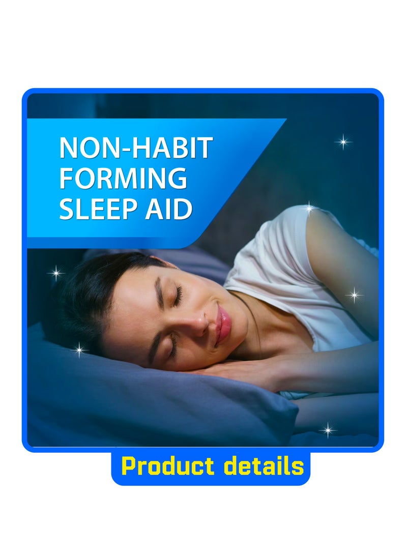 Unisom SleepGels Soft Gels, Sleep-Aid with 50 mg Diphenhydramine HCI, 32 ct. - Image 4