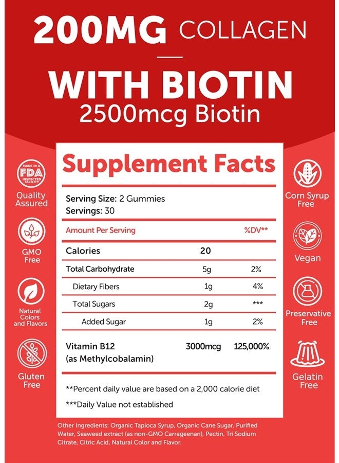 LUNAKAI Vitamin B12 Gummies for Adults - Tastiest Proprietary Formula - 3000mcg Methyl B-12 High Absorption Energy Gummies - Non-GMO Vegan Vit B12 - Chewable B 12 for Energy Support and Bone Health - 60 Count - Image 5