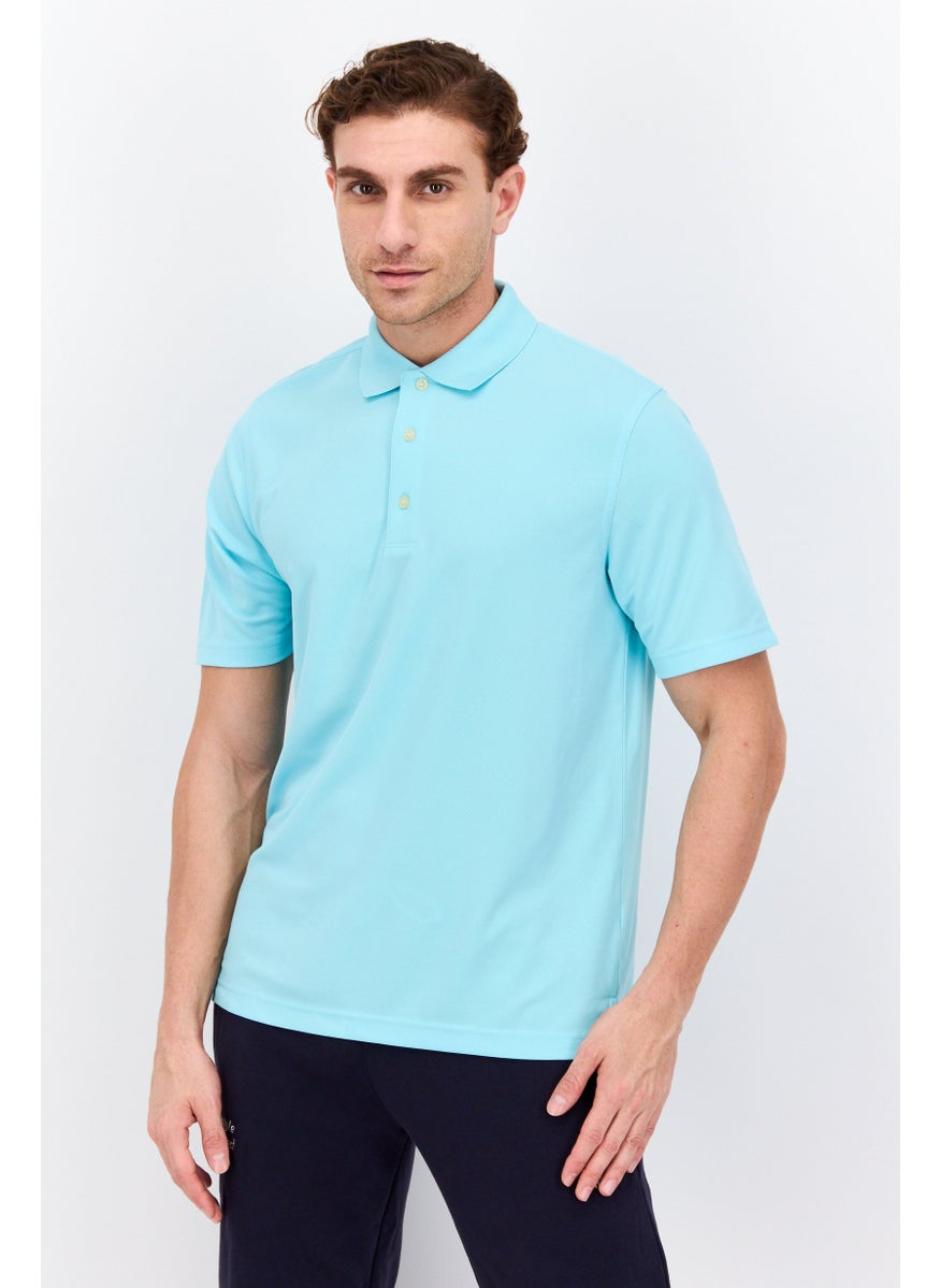 Men Sportswear Fit Short Sleeve Training Polo Shirt, Turquoise - pzsku/Z8E3E73F9D7CC86ECADA3Z/45/_/1737641999/b39ab92a-481b-4471-992f-ca35d434000f