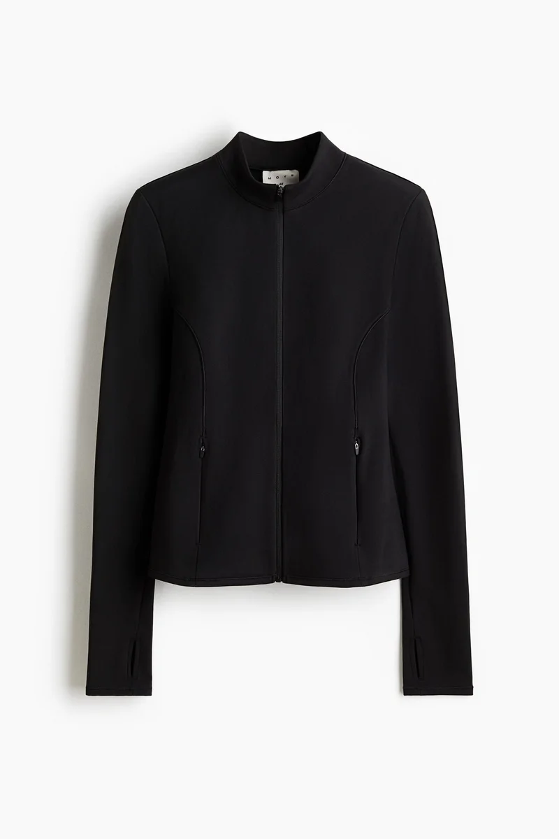 H&M Sports fleece jacket with SoftMove™