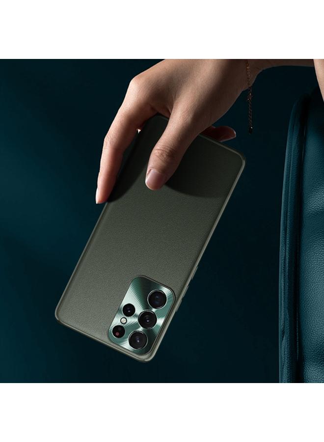 erorex Case For Samsung Galaxy S22 Ultra 5G Plain Skin Leather Phone Case - Image 5