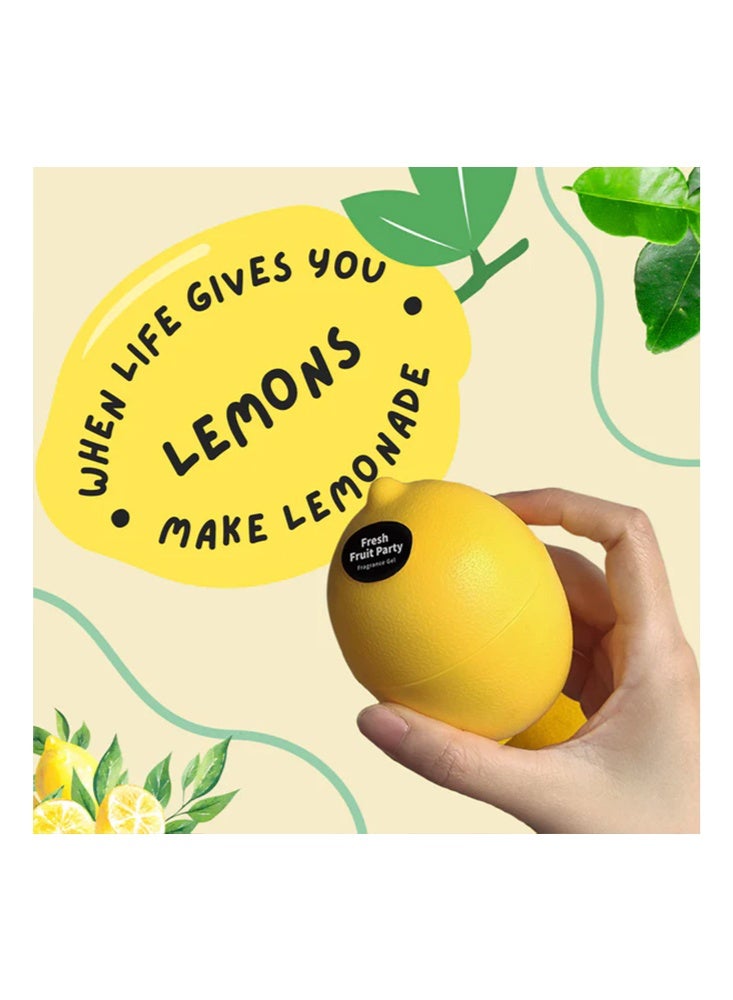 SEASON HILL حفلة الفاكهة الطازجة الفاخرة ، معطر الجو بالليمون بالروائح - تنشيط وتهدئة ، معطر جو مناسب للمكاتب والمنازل والحمامات والسيارات (رائحة ثابتة من 6 إلى 8 أسابيع) - Image 5