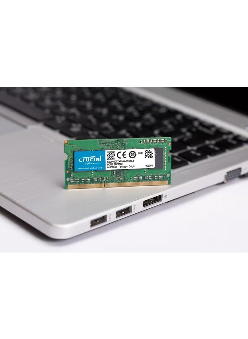 Micron 4GB DDR3/DDR3L 1600MHz Laptop RAM | PC3-12800 | SO-DIMM | 204-Pin | Unbuffered Memory Module - Image 4