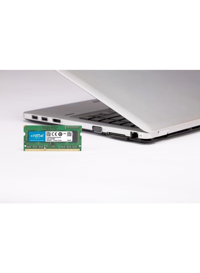 Micron 4GB DDR3/DDR3L 1600MHz Laptop RAM | PC3-12800 | SO-DIMM | 204-Pin | Unbuffered Memory Module - Image 2