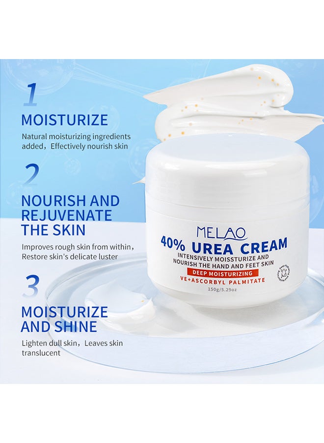 ميلاو 40% كريم اليوريا ترطيب فيتامين E كريم ترطيب ترطيب مرطب للجسم العناية بالوجه كريم العناية بالجسم - Image 3