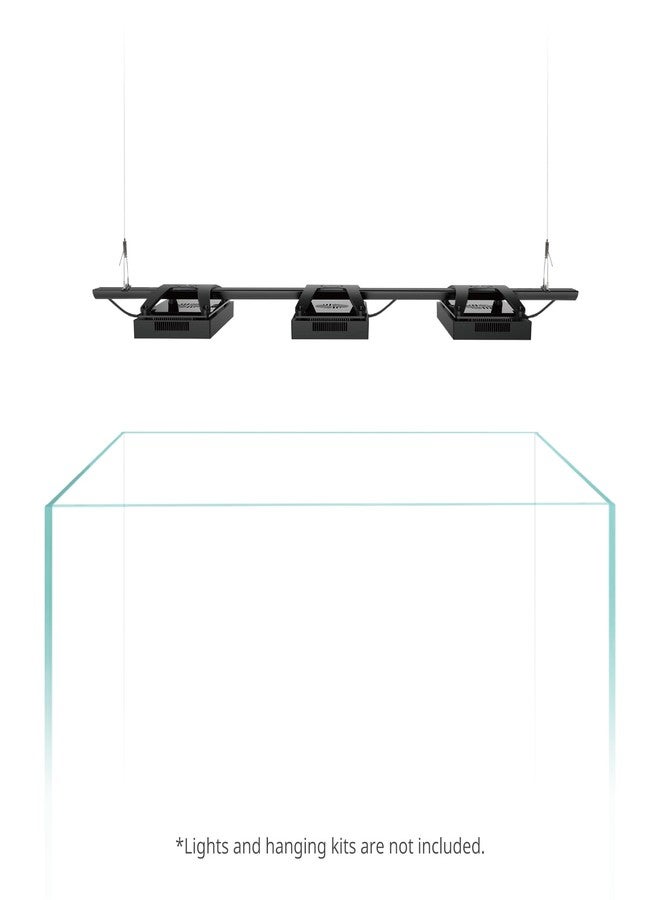 NICREW Multi-Light HyperReef Mount System Sliding Rail, Ideal for 36-48'' Tanks - Image 3