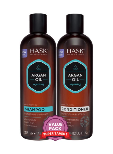 Argan Shampoo + Conditioner 355Ml Value Pack