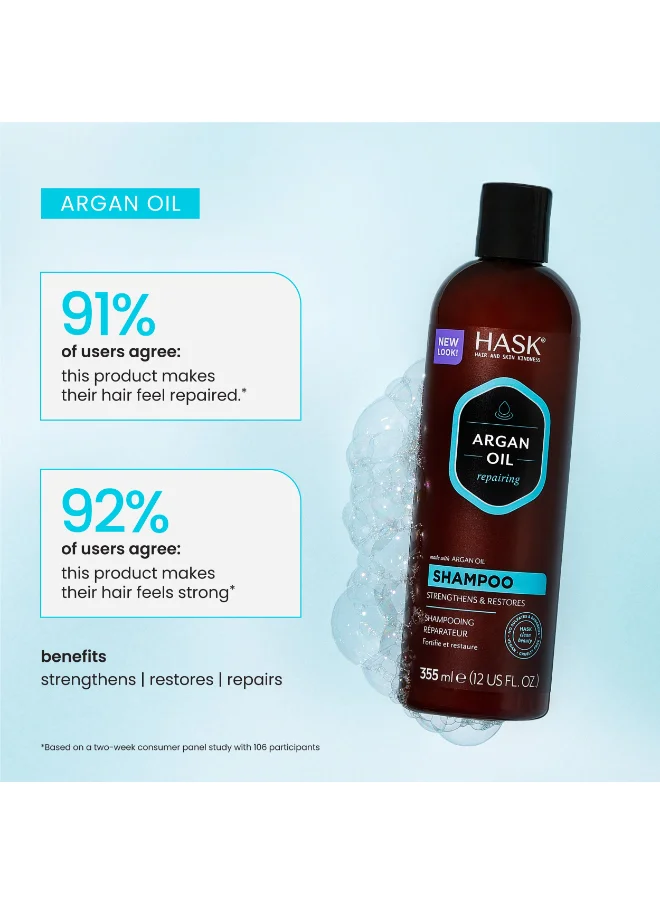 هاسك Argan Shampoo + Conditioner 355Ml Value Pack