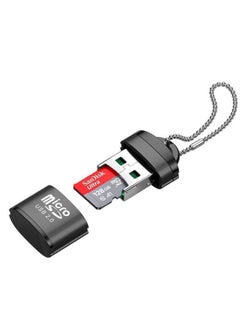 Mini Card Reader SD Card TF Card Memory Card High-speed Adapter Simple Digital Camera Universal Card Car 2.-Color:Card Reader Usb2.0 Alloy Model [black]-Capacity:USB2.0