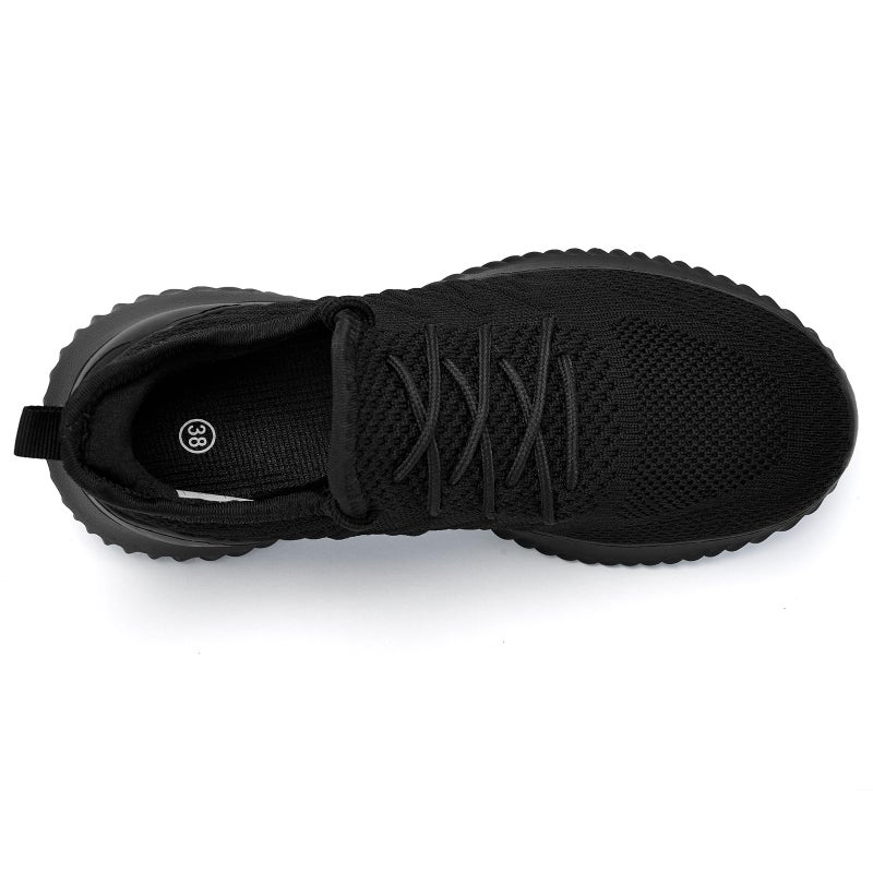PPQ Womens Slip On Walking Shoesï¼ŒMemory Foam Lightweight Comfort Casual Workout Shoes,Yoga Or Tennis Or Running Sneakers Black 7 - Image 4