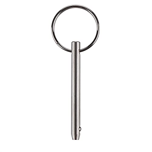 VTurboWay 4 Pack Quick Release Pin, Diameter 3/16"(4.8mm), Overall Length 2"(51mm), Usable Length 1-1/2"(38mm), Full 316 Stainless Steel, Bimini Top Pin, Marine Hardware - Image 5