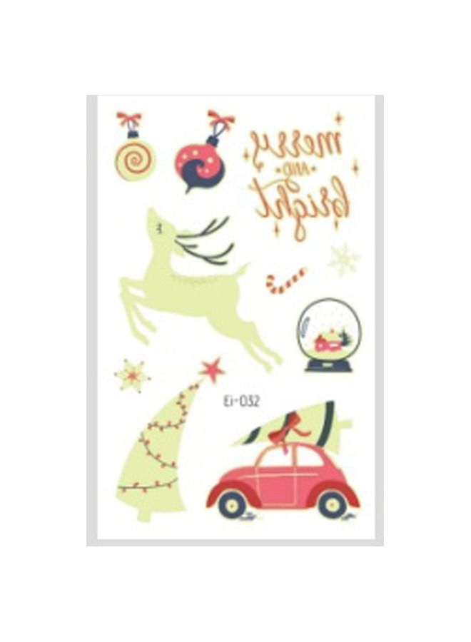 5esha Blacklight Shiny Luminous Waterproof Tattoos Sticker