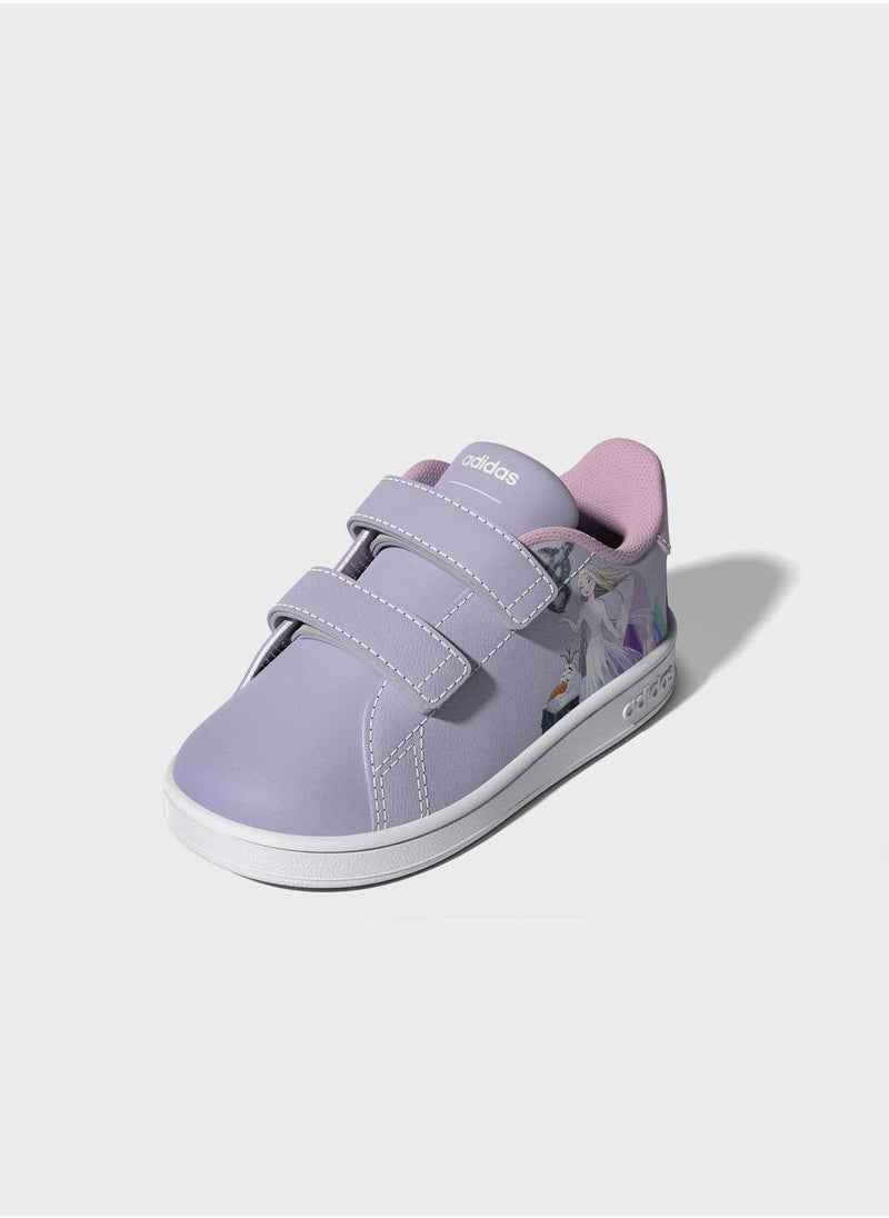Adidas - adidas x Disney Frozen Anna and Elsa Advantage Shoes - Image 1