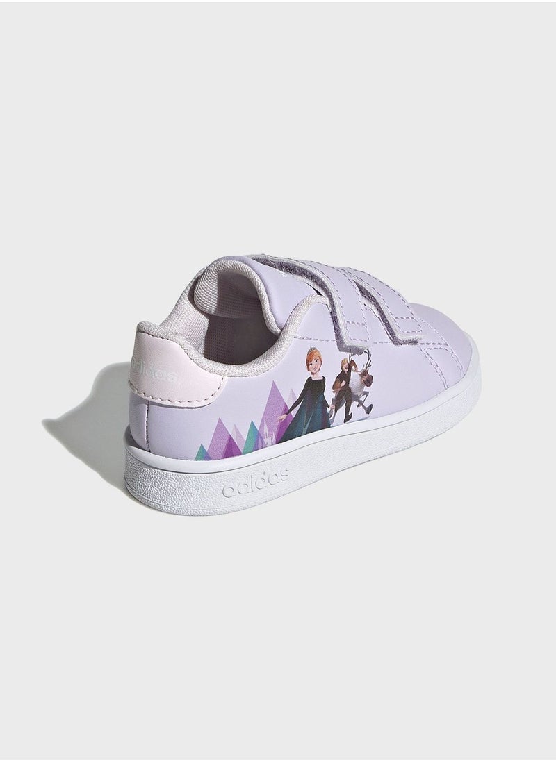 Adidas - adidas x Disney Frozen Anna and Elsa Advantage Shoes - Image 1