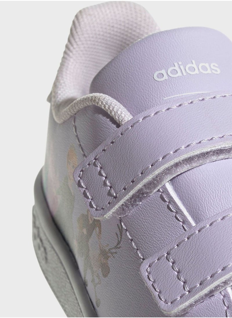 Adidas - adidas x Disney Frozen Anna and Elsa Advantage Shoes - Image 1