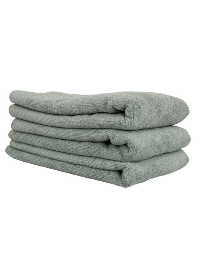 Chemical Guys Workhorse Professional Grade Microfiber Towel Grey 16 x 16 Inch 7000503 - Image 1