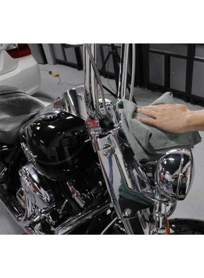 Chemical Guys Workhorse Professional Grade Microfiber Towel Grey 16 x 16 Inch 7000503 - Image 5