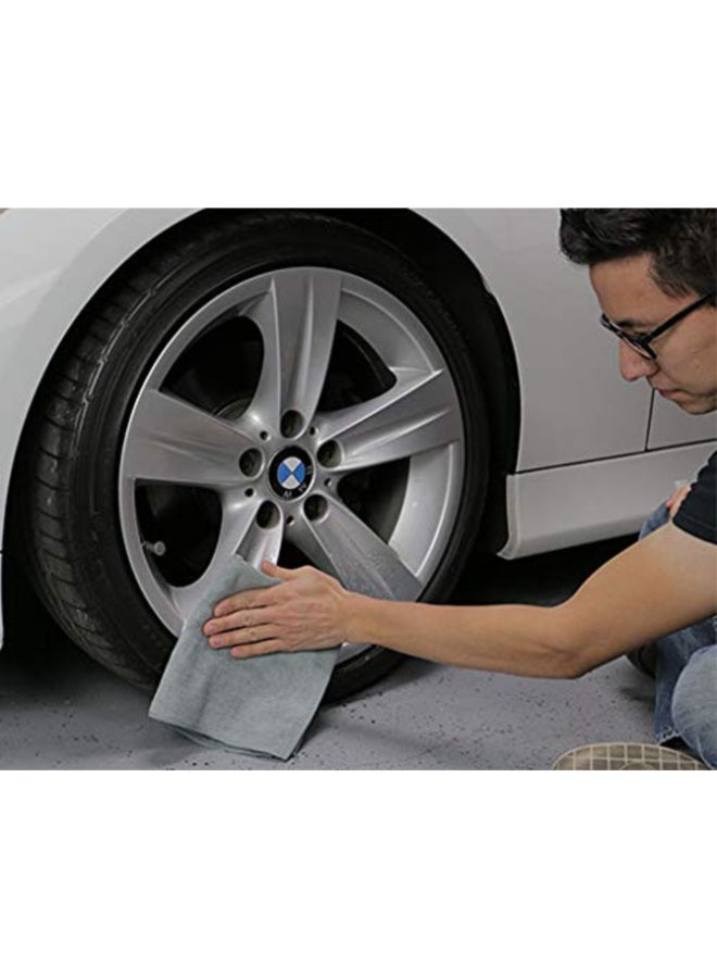 Chemical Guys Workhorse Professional Grade Microfiber Towel Grey 16 x 16 Inch 7000503 - Image 4