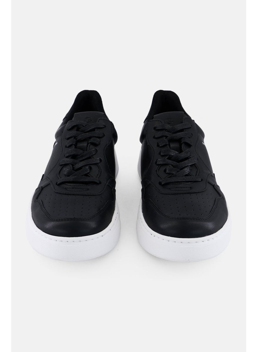 Gazzarrini Men Lace Up Sneakers, Black  - Image 3