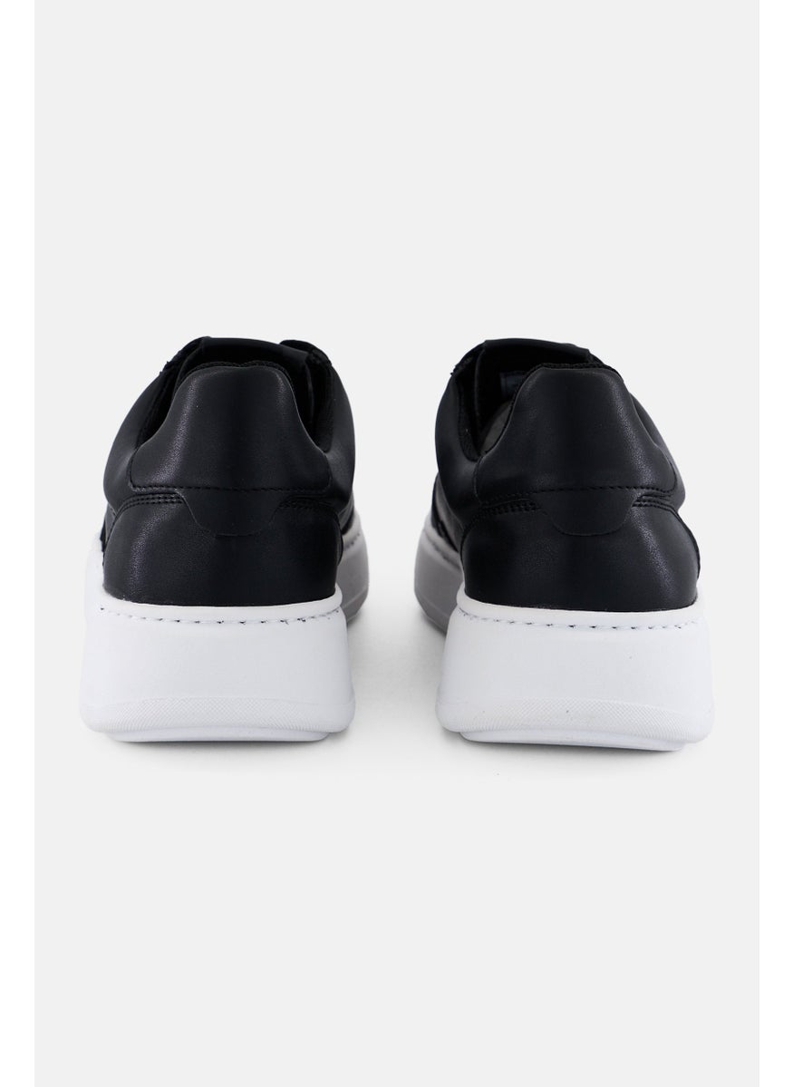 Gazzarrini Men Lace Up Sneakers, Black  - Image 2