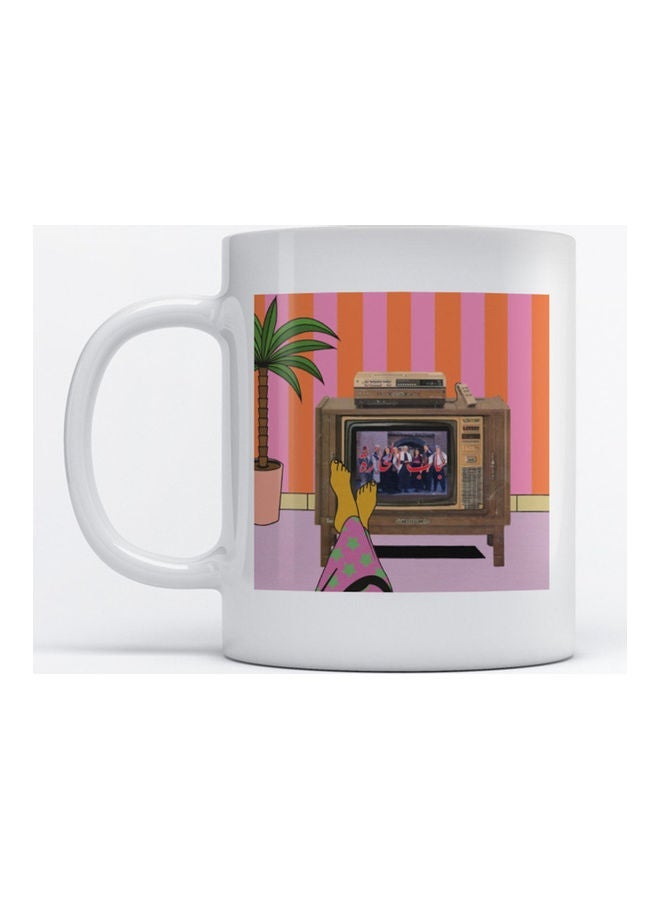 Phone Planet Mug Bab Al Hara for Coffee and Tea White 350ml