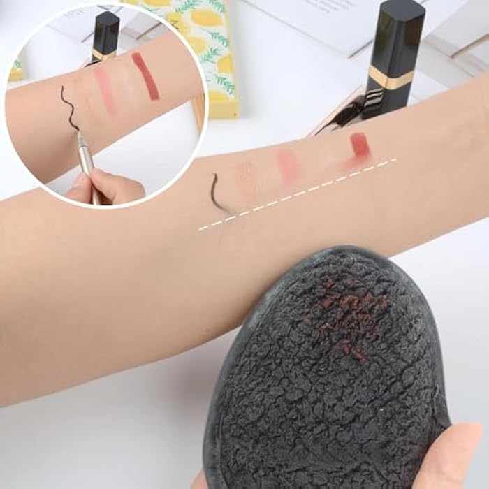 SINLAND Reusable Makeup Remover Pads For Face,Eye,Lips Microfiber Gentle Facial Cleansing Cloths for All Skin Types Friendly for Makeup Remover With Laundry Bag 5.1inchx3.93inch Gray Pack of 12 - Image 5