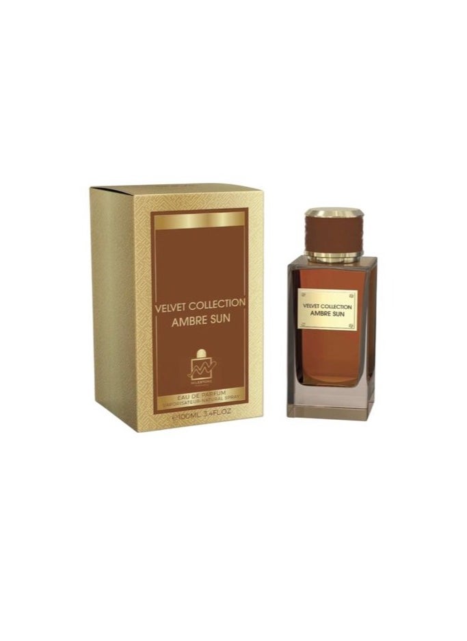 Milestone Velvet Collection Amber Sun For Unisex EDP 100ml  - Image 1