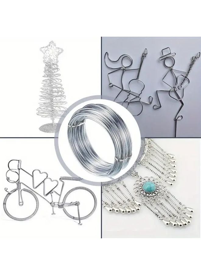 Flexible Stainless Steel Craft Wire 0 45mm Steel Color For DIY Jewelry Making - Image 4