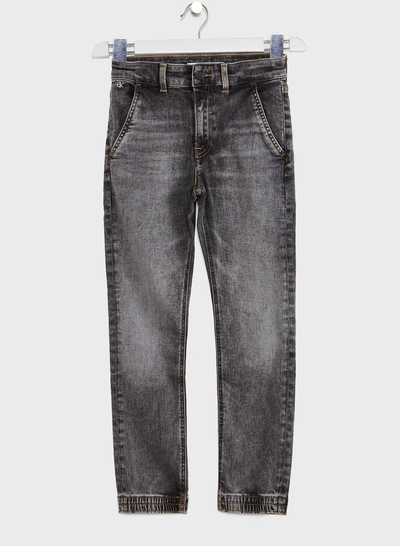Calvin Klein Jeans Kids Essential Denim Pants