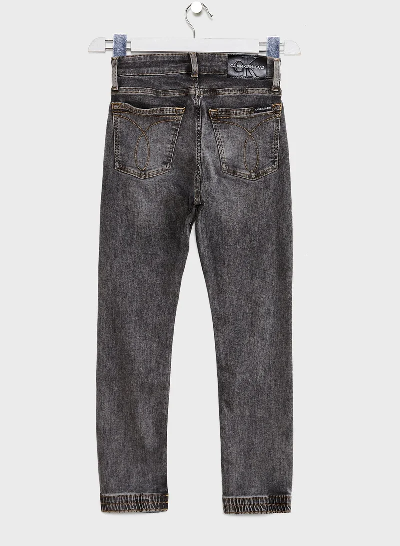 Calvin Klein Jeans Kids Essential Denim Pants
