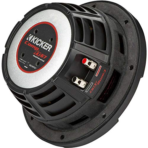 KICKER 48CWRT674 CompRT 6.75" Subwoofer, DVC, 4-ohm - Image 3