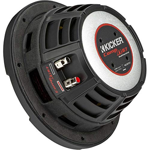 KICKER 48CWRT674 CompRT 6.75" Subwoofer, DVC, 4-ohm - Image 4