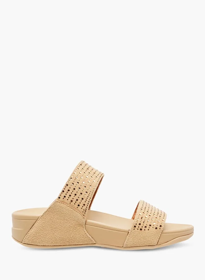 لو كونفورت صنادل نسائية مزينة سهلة الارتداء