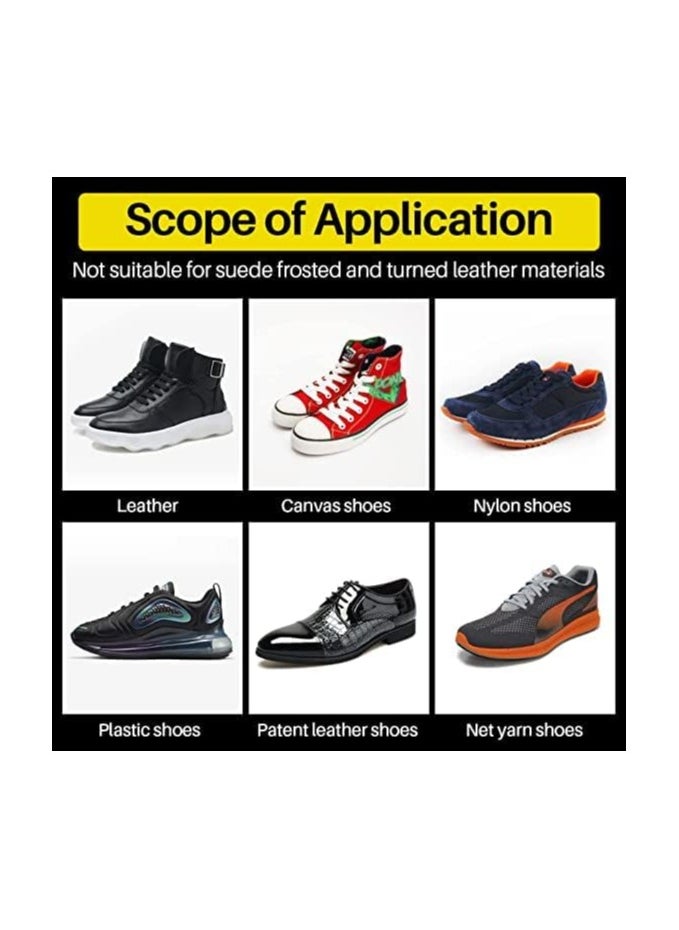 Generic "Disposable Sneaker & Shoe Cleaner Wipes – Portable, Travel-Friendly, Quick Dirt & Stain Remover – Large Natural Shoe Wipes for Most Footwear"  - Image 5