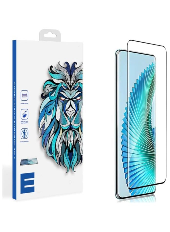 ليتو واقي شاشة من Li إلى لاصق كامل متوافق مع Honor X9A عالي المقاومة، مقاوم للكسر، مقاوم للخدش، خالٍ من الفقاعات لواقي الشاشة Honor X9A، مناسب للحافظة