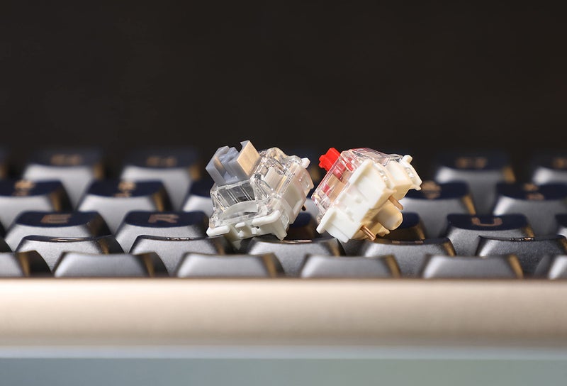 GATERON G Pro 3.0 Switches Pre-lubed 5 pinS RGB Linear for Gaming Mechanical Keyboard (Red,35PCS) - Image 4