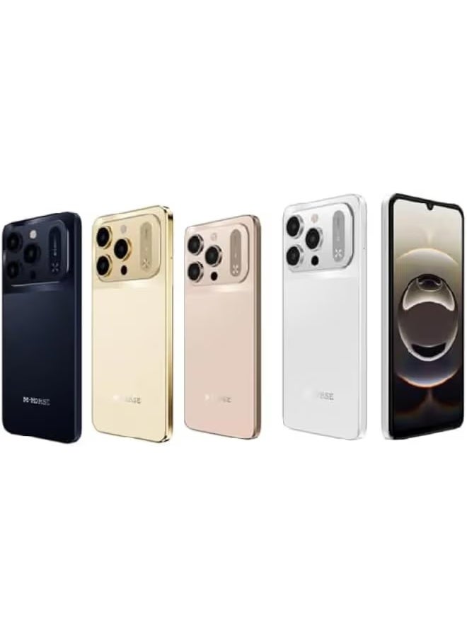 إم-هورس هاتف M-HORSE M17 Pro ، سعة تخزين 64 جيجابايت، ذاكرة وصول عشوائي (RAM) سعة 6 جيجابايت، - تيتانيوم أسود - Image 2