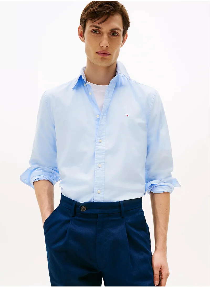 تومي هيلفيغر Essential Regular Fit Poplin Shirt